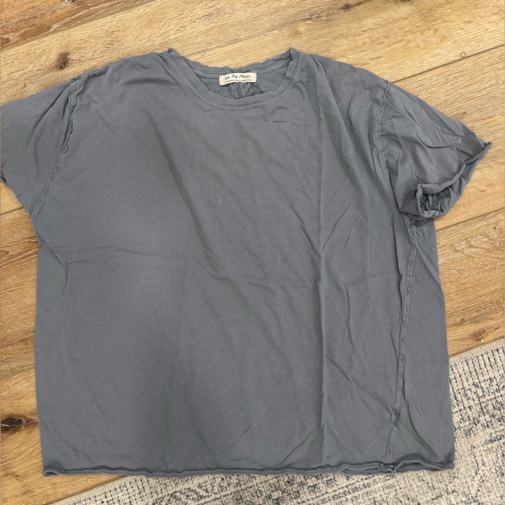We The Free Charcoal Short Sleeve Tee